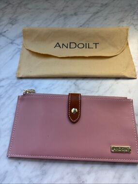 AnDoilt  New Women’s Credit Card Wallet pink NWT